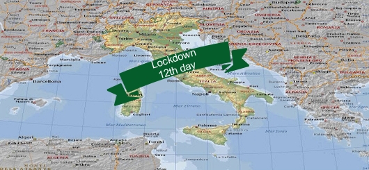 Italy in lockdown